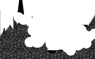 Pommitus atari screenshot